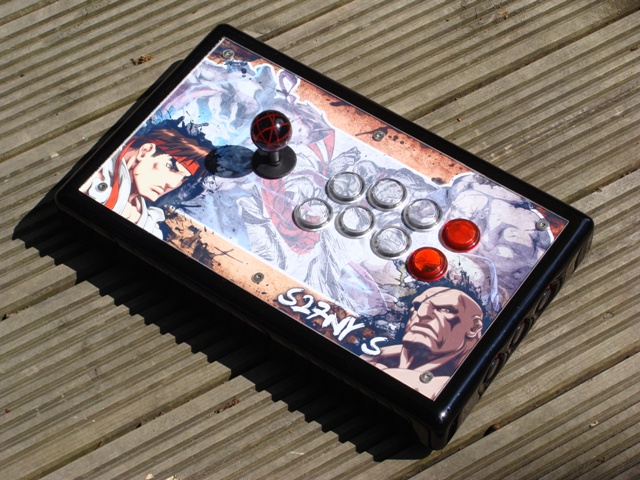 Ryu vs Sagat Custom Stick