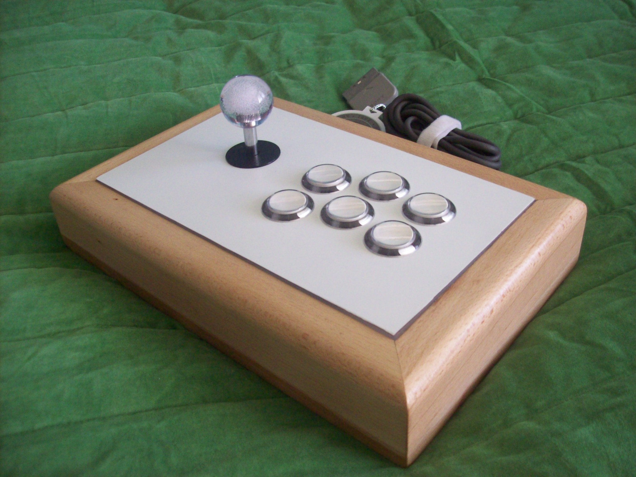 My_Second_Strike_LED_Stick_Sanwa_JLF-TP-8YT_Seimitsu_PS-14-K_Clear_