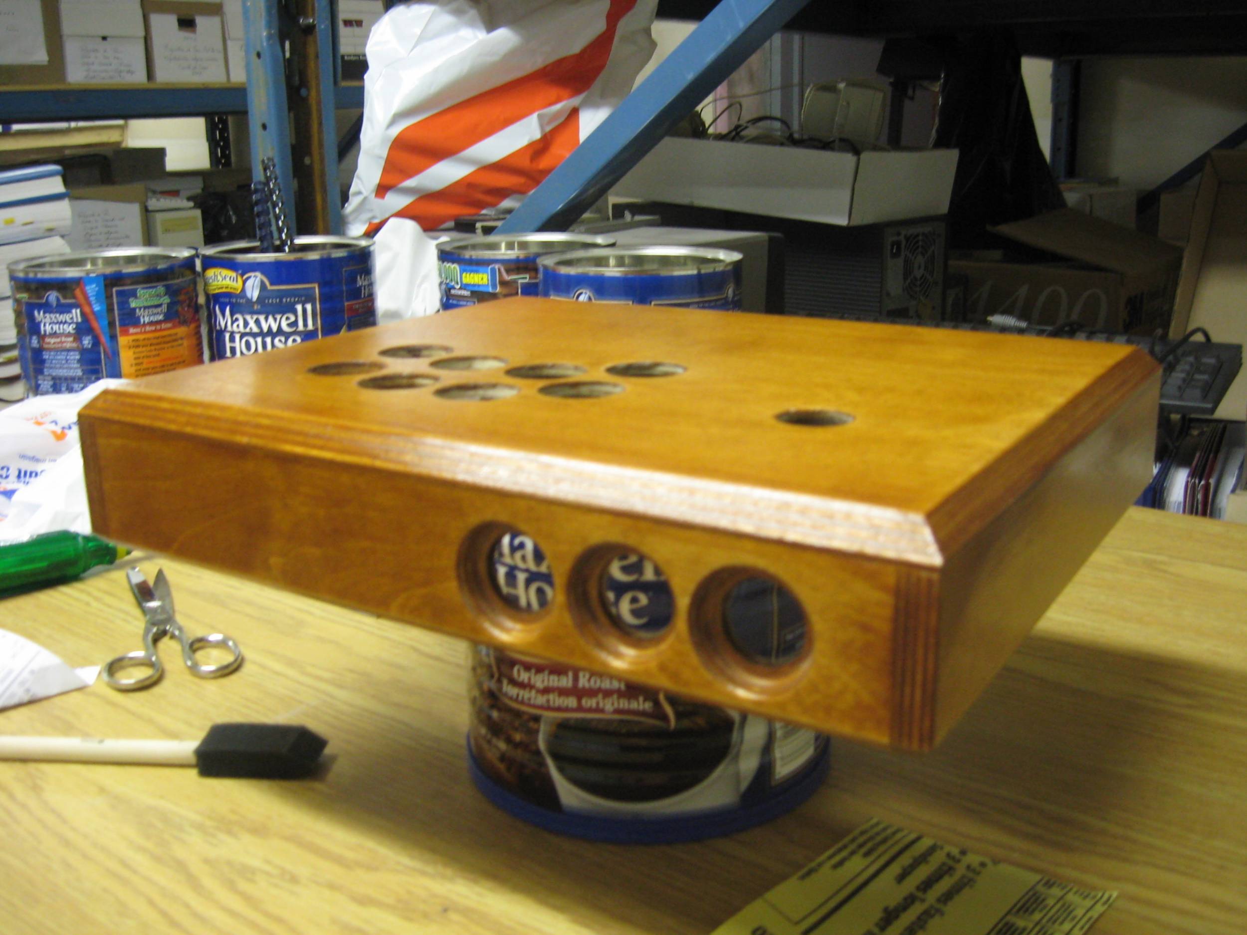 Birch plywood box