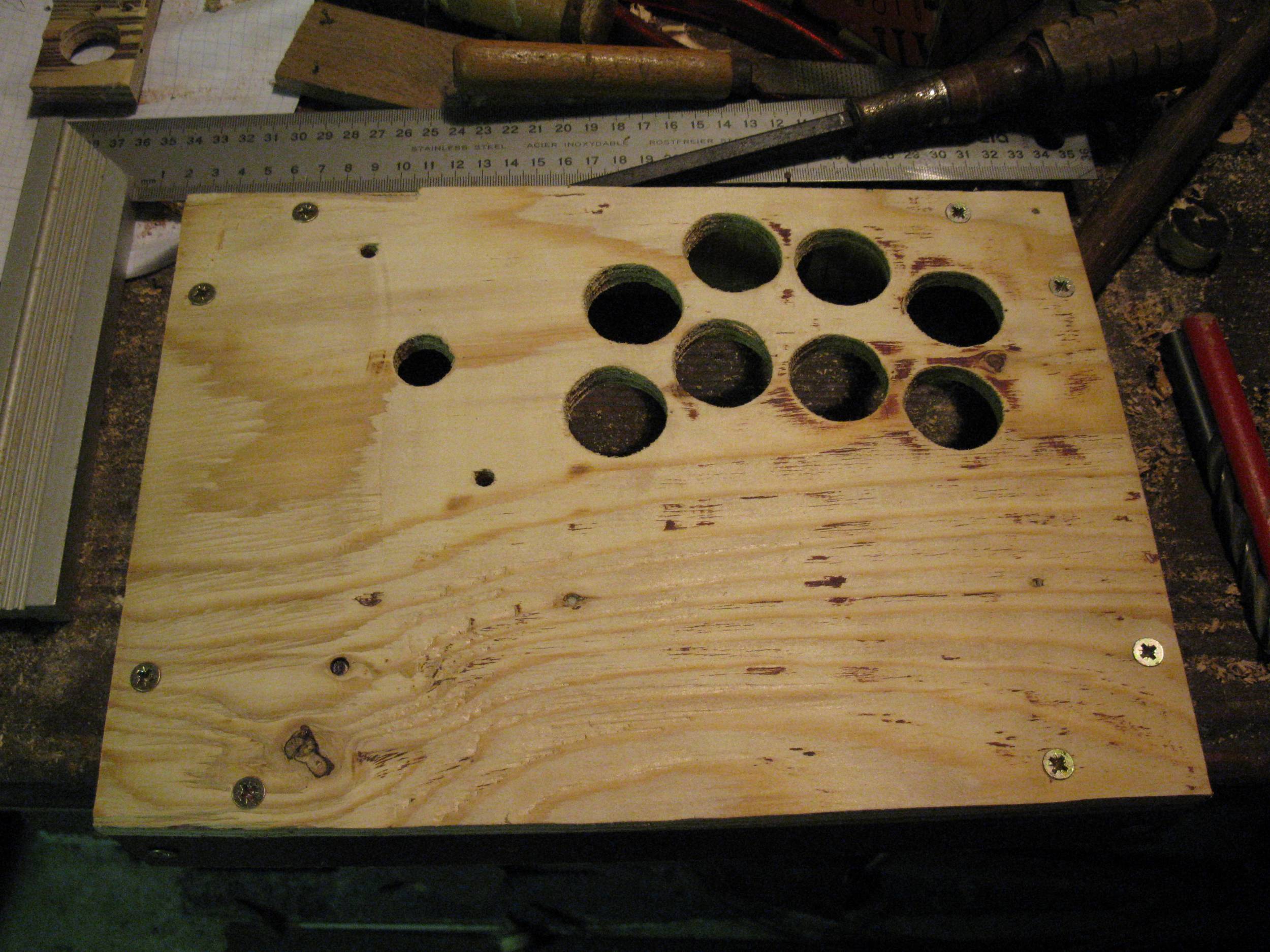 First homemade wood stick