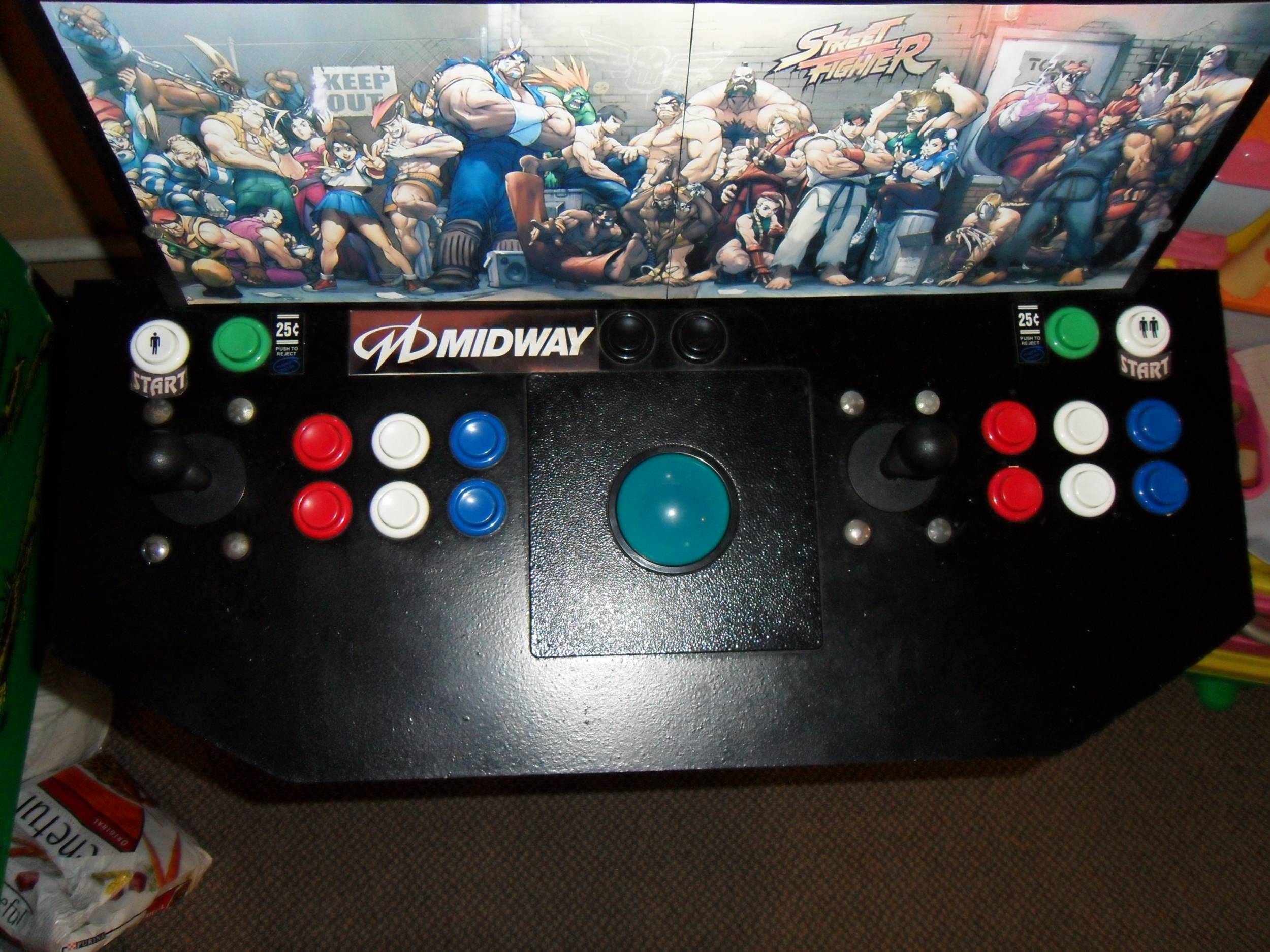 SFIV Arcade 2 Player Sticks with Trackball